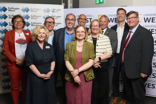 Leaders from Universities West and Colleges West